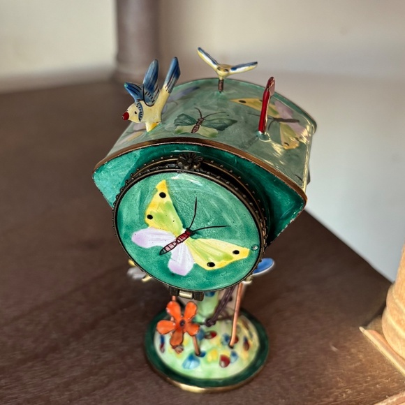 Kelvin Chen Enamel and Copper Stamp Holder, Signed & Numbered - Picture 3 of 10